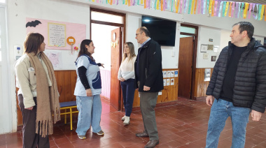 Más obras en las instituciones educativas de Tordillo