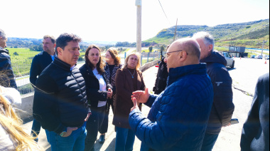Balcarce: el ministro de Transporte recorrió el autódromo próximo a inaugurarse