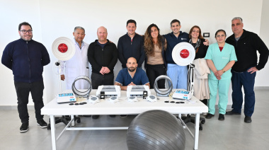 Mar Chiquita: el municipio entregó equipamiento para el servicio de kinesioterapia de La Caleta