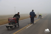 Pila: trabajo en conjunto con la Provincia para la demarcación y señalética de los accesos a la ciudad