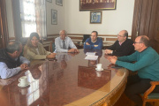 Tordillo: gestiones del intendente para iniciar un programa de viviendas para integrantes de la fuerza policial