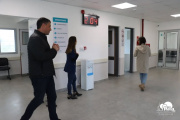 Pila: recorrida del intendente Walker por las instalaciones del Caps