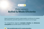 Ola de calor: EDEA recomienda el uso responsable de la energía eléctrica