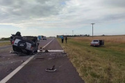 Un accidente fatal en la Ruta 2 dejó un muerto y demoras en el inicio del fin de semana de Carnaval