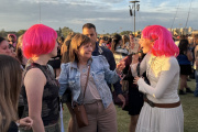 Patricia Bullrich se fue a "deslomar" al Lollapalooza