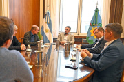 Monte: encuentro con autoridades del Banco Provincia para sumar Inversión en equipamiento y servicios