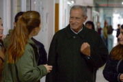El intendente Juan De Jesús recorrió la Escuela Secundaria N° 13 de Mar del Tuyú