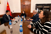 El Senador nacional Abad recibió a la Cámara Argentino China de la Producción para fomentar exportaciones