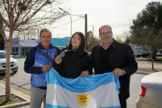 Tordillo: el intendente recibió a la joven atleta subcampeona en lanzamiento de jabalina