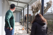 Pila: Walker recorrió los avances de la obra en la residencia estudiantil