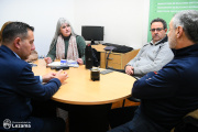 Lezama: avanzan gestiones para proyectos con la Universidad Nacional de La Plata