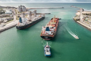 Puerto Quequén obtuvo la habilitación definitiva de la Agencia Nacional de Puertos