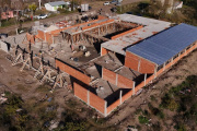 La Costa: De Jesús visitó los avances de la obra de la nueva Escuela Primaria N°17 en Costa Chica
