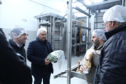 Balcarce: el intendente Reino recorrió la planta de alimentos de la Universidad Nacional de La Plata