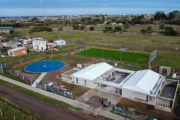 Avanza la obra de un espacio comunitario en Chascomús