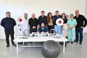 Mar Chiquita: el municipio entregó equipamiento para el servicio de kinesioterapia de La Caleta