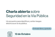 EDEA invita a una charla abierta sobre Seguridad en la Vía Pública y Riesgo Eléctrico en Pila