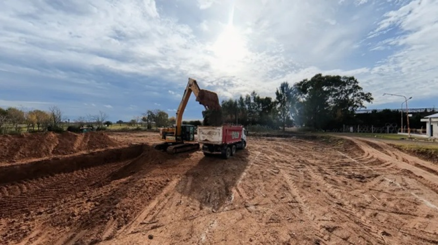 Ranchos: avanza obra de la nueva Planta Depuradora de Líquidos Cloacales